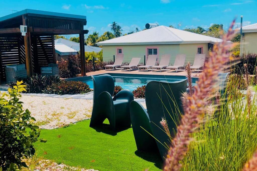 Apartmán Kaz Corail Sainte-Anne  Exteriér fotografie